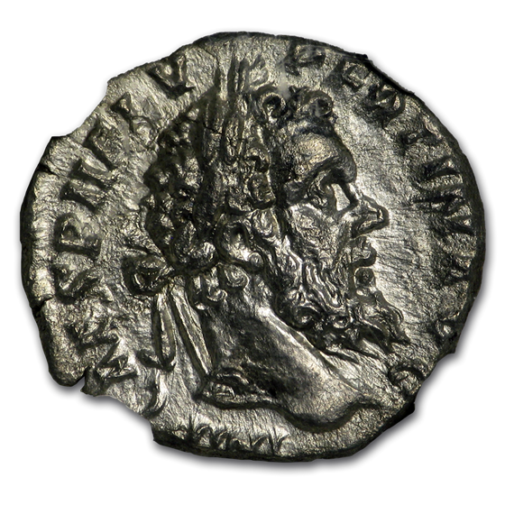 Roman Silver AR Denarius Emperor Pertinax (193 AD) MS NGC Roman Silver AR Denarius Emperor Pertinax (193 AD) MS NGC